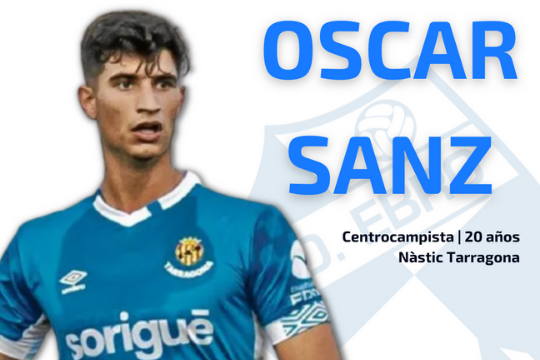 Oscar Sanz llega al Ebro procedente del Nàstic de Tarragona