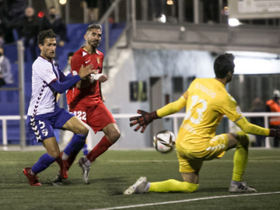 Un instante del partido | Terrassa FC